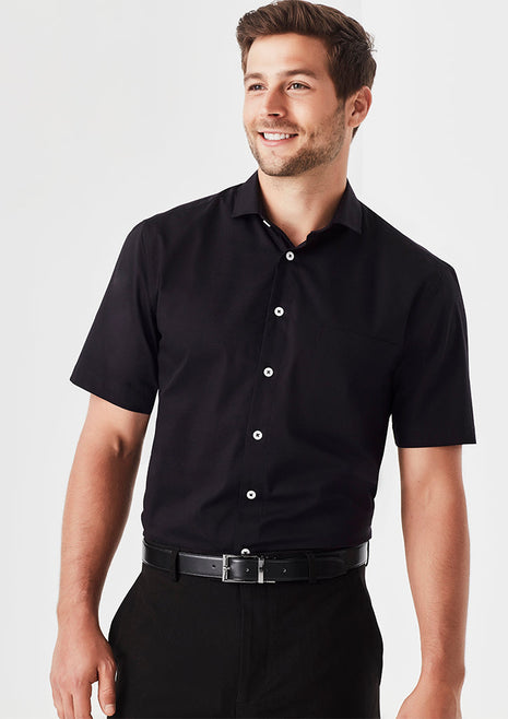 Charlie Mens Short Sleeve Classic Fit Shirt (BZ-RS968MS)