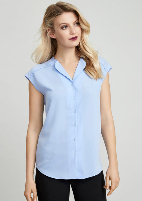 Lily Ladies Blouse (BZ-S013LS)