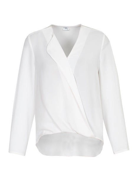 Lily Ladies Hi-Lo Blouse (BZ-S014LL)