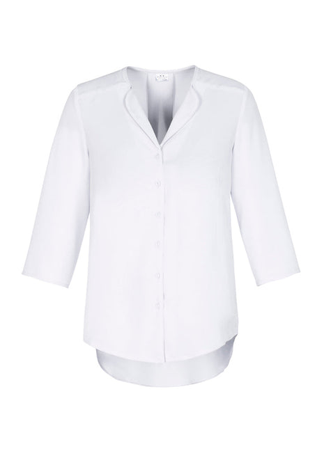 Lily Ladies Longline Blouse (BZ-S015LT)