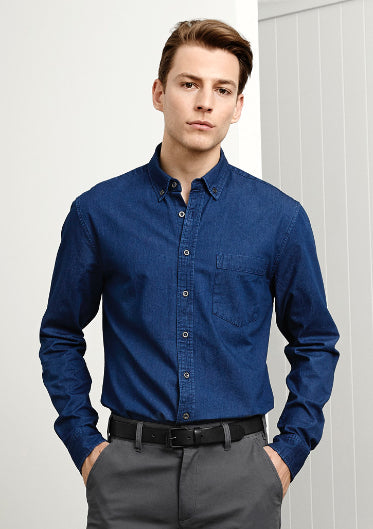 Indie Mens Long Sleeve Shirt (BZ-S017ML)