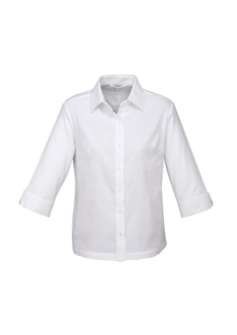 Ladies Luxe 3/4 Sleeve Shirt (BZ-S10221)