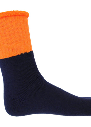 Hi-Vis 2 Tone Woolen Socks (3 Pair Pack) (DN-S105)