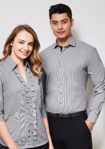 Mens Edge Long Sleeve Shirt (BZ-S267ML)