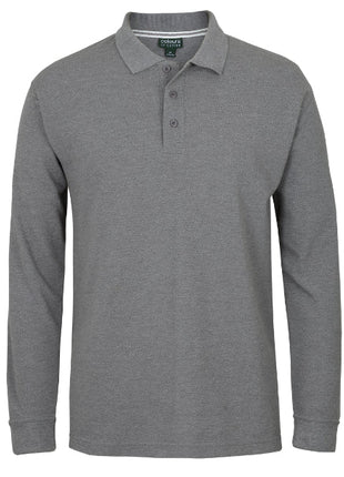Long Sleeve Pique Polo (JB-S2ML)
