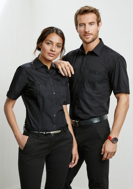 Mens Bondi Short Sleeve Shirt (BZ-S306MS)