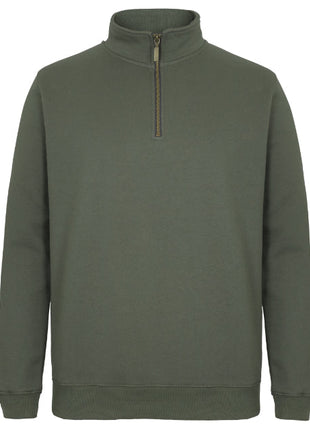 Brass 1/2 Zip Sweat (JB-S3FSZ)