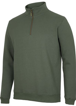 Brass 1/2 Zip Sweat (JB-S3FSZ)
