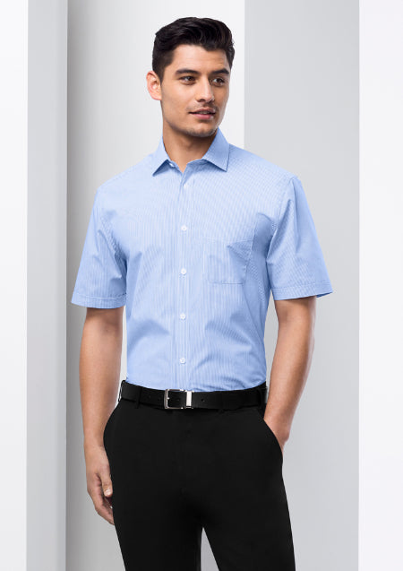 Mens Euro Short Sleeve Shirt (BZ-S812MS)