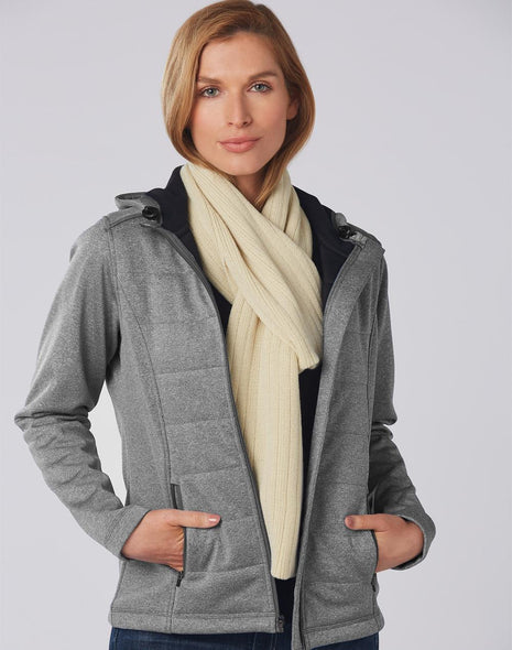 Cable Knit Scarf (Acrylic Knit With Cable Row Feature) (WS-SCF02)