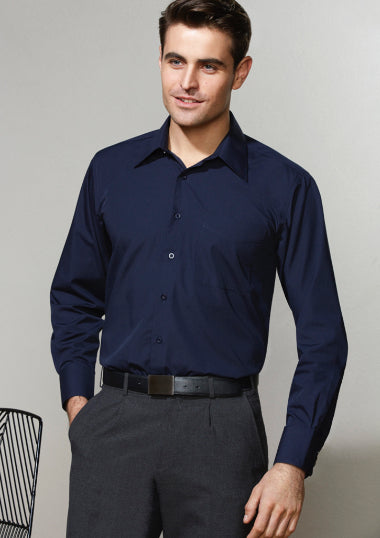 Mens Metro Long Sleeve Shirt (BZ-SH714)