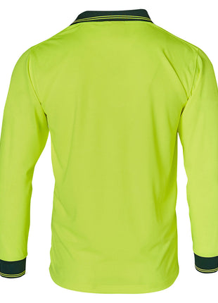 Hi Vis CoolDry® Safety Polo Long Sleeve (WS-SW05CD)