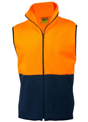 Hi Vis Two Tone Polar Fleecy Vest (WS-SW08)