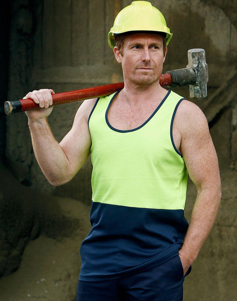 Hi Vis TrueDry® Mesh Knit Safety Singlet (WS-SW15)
