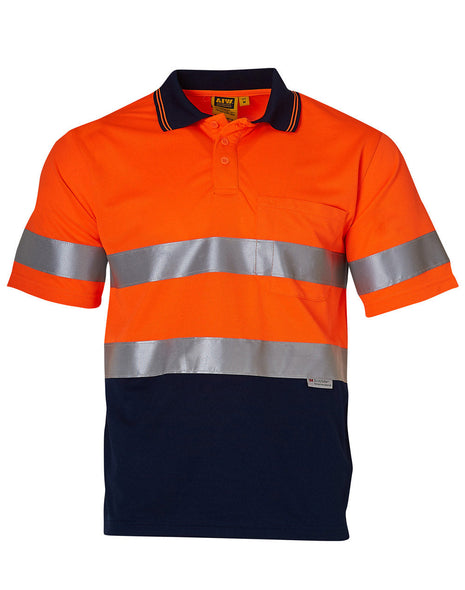 Hi Vis Short Sleeve Safety Polo 3M® Tapes (WS-SW17A)