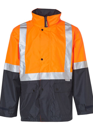 Hi Vis Two Tone Rain Proof Safety Jacket With 3M® Tapes (WS-SW18A)