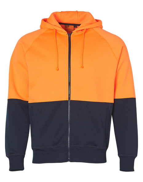 Hi Vis Two Tone Fleecy Hoodie (WS-SW24)