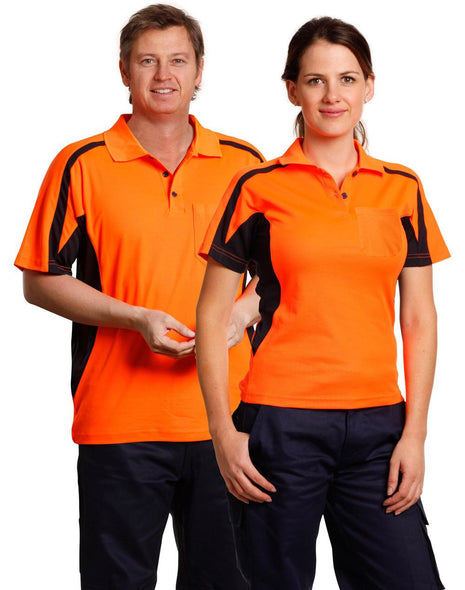 Mens TrueDry® Short Sleeve Safety Polo (WS-SW25)