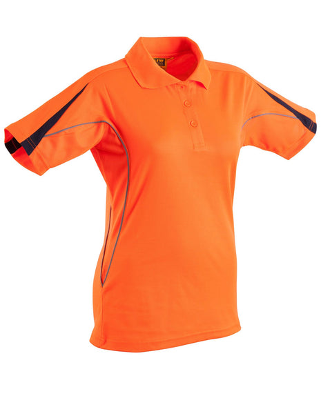 Womens Fashion Hi Vis Short Sleeve Polo (WS-SW26A)
