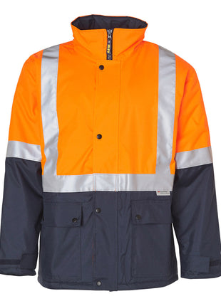 Hi Vis Two Tone Rain Proof Quilted Safety Jacket With 3M® Tapes (WS-SW28A)