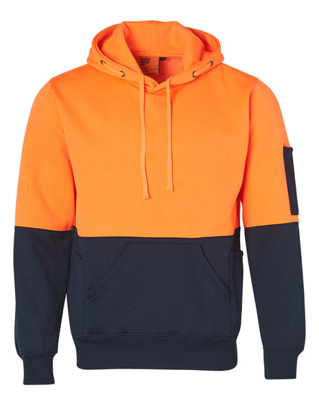 Hi Vis Two Tone Kangaroo Pocket Hoodie (WS-SW38)