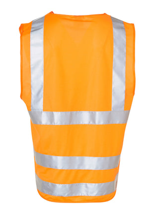 Hi Vis Safety Vest With ID Pocket & Reflective Tapes (WS-SW42)