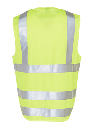 Hi Vis Safety Vest With ID Pocket & Reflective Tapes (WS-SW42)