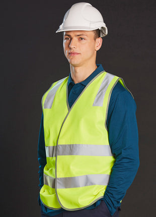 Hi Vis Safety Vest With Shoulder Reflective Tapes (WS-SW43)