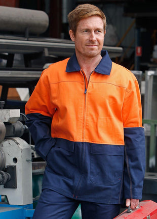 Hi Vis Two Tone Work Jacket (WS-SW45)