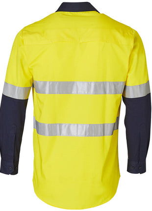 Hi VIs Cotton Drill Shirt 3M® Tape (WS-SW60)