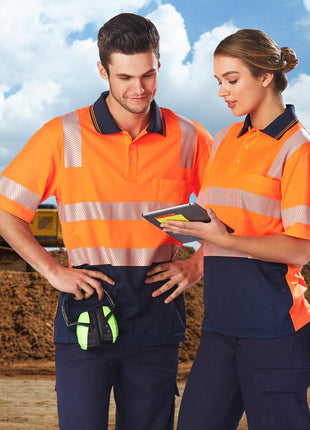 Biomotion Segmented TrueDry® Short Sleeve Safety Polo (WS-SW73)