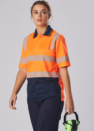 Biomotion Segmented TrueDry® Short Sleeve Safety Polo (WS-SW73)