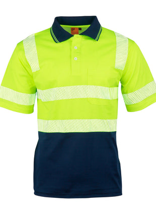 Biomotion Segmented TrueDry® Short Sleeve Safety Polo (WS-SW73)