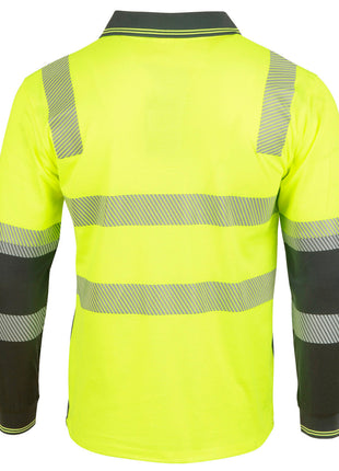 Biomotion Segmented TrueDry® Long Sleeve Safety Polo (WS-SW74)