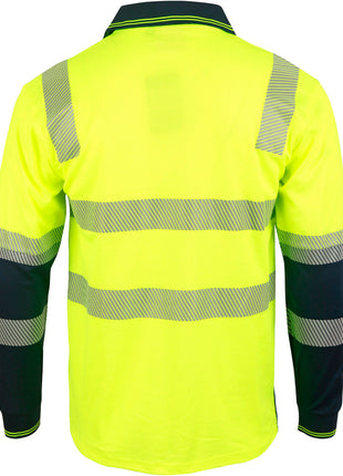 Biomotion Segmented TrueDry® Long Sleeve Safety Polo (WS-SW74)