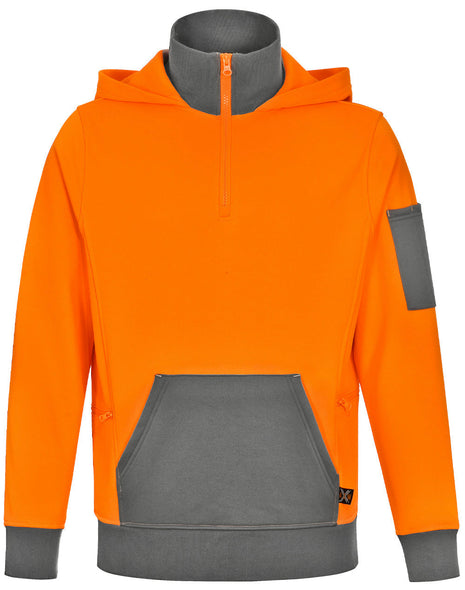 Hi Vis Premium Fleece Two Tone Hoodie (WS-SW78)