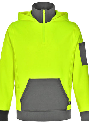 Hi Vis Premium Fleece Two Tone Hoodie (WS-SW78)