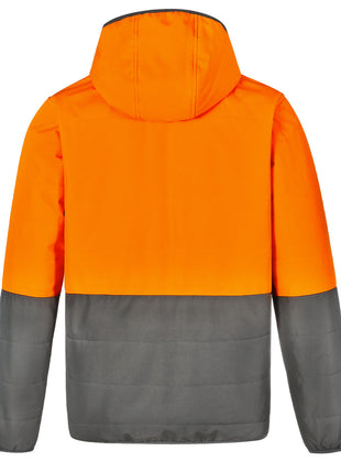 Hi Vis Quilted Two Tone Safety Jacket (WS-SW80)