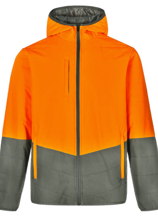 Hi Vis Quilted Two Tone Safety Jacket (WS-SW80)