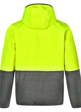 Hi Vis Quilted Two Tone Safety Jacket (WS-SW80)