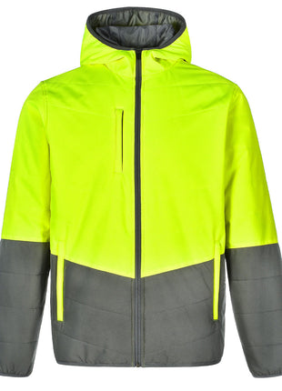 Hi Vis Quilted Two Tone Safety Jacket (WS-SW80)