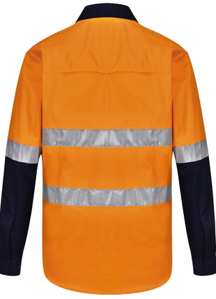 Hi Vis Cool-Breeze Safety Long Sleeve Shirt (Generic Tape) (WS-SW82)
