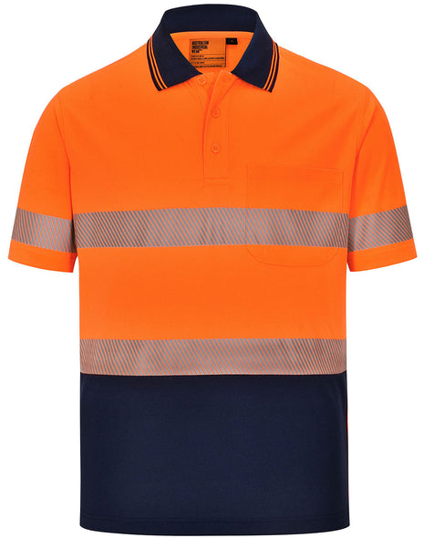Unisex CoolDry® Segmented Safety Short Sleeve Polo (WS-SW85)