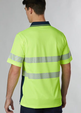 Unisex CoolDry® Segmented Safety Short Sleeve Polo (WS-SW85)