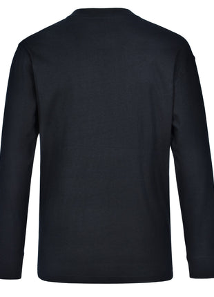 Mens Cotton Crew Neck Long Sleeve Tee (WS-TS02)