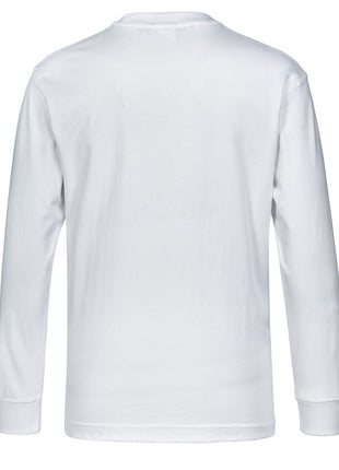 Mens Cotton Crew Neck Long Sleeve Tee (WS-TS02)