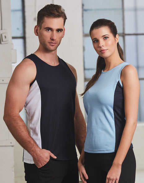 Womens TrueDry® Contrast Singlet (WS-TS17)
