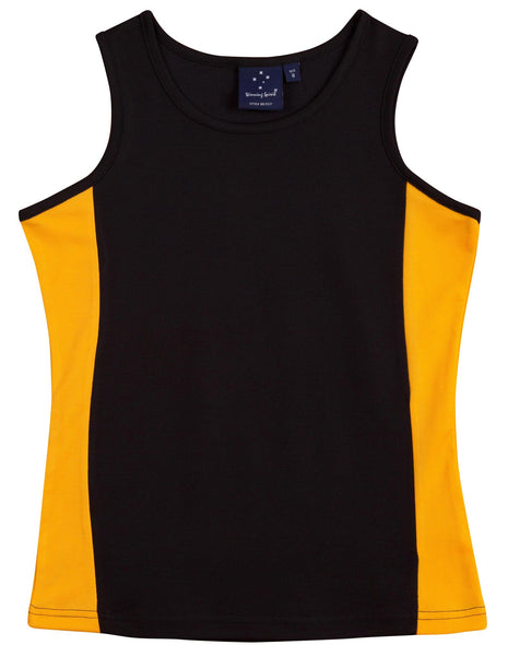 Womens TrueDry® Contrast Singlet (WS-TS17)