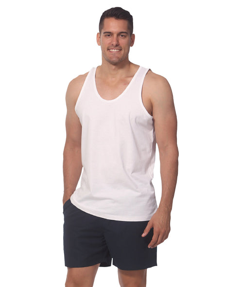 Mens Cotton Singlet (WS-TS18)