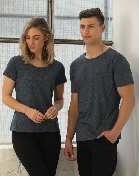 Mens Cool Heather Short Sleeve Tee (WS-TS27)